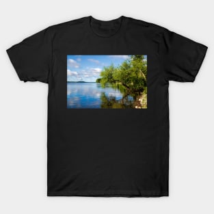 Blue Sky over Rice lake T-Shirt